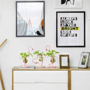 Vase Flamingo Élégance