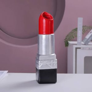 Vase Rouge À Lèvre